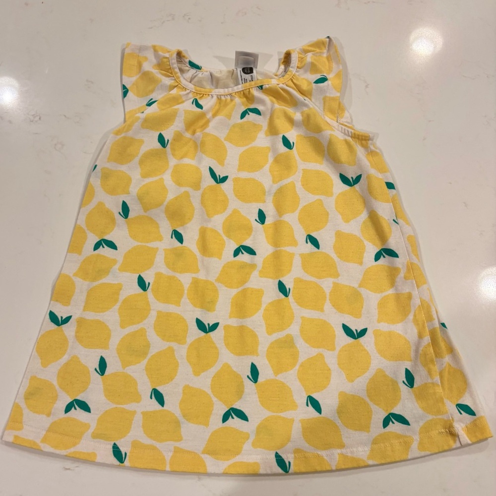 Hanna Andersson Lemon Print Nightgown